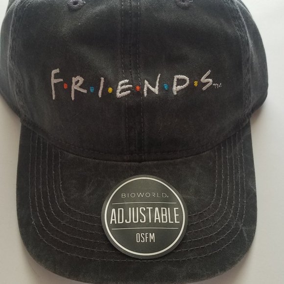 friends tv show mens adjustable cap new with tags - Picture 1 of 4